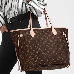 Authentic Neverfull MM Monogram